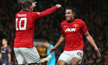 Chấn thương của Robin van Persie không nghiêm trọng
